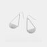 Open Sail Dangle Earrings - Silver